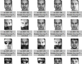 AR人脸识别数据集