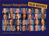 亚马逊面部识别闹笑话：将28名美国议员识别为罪