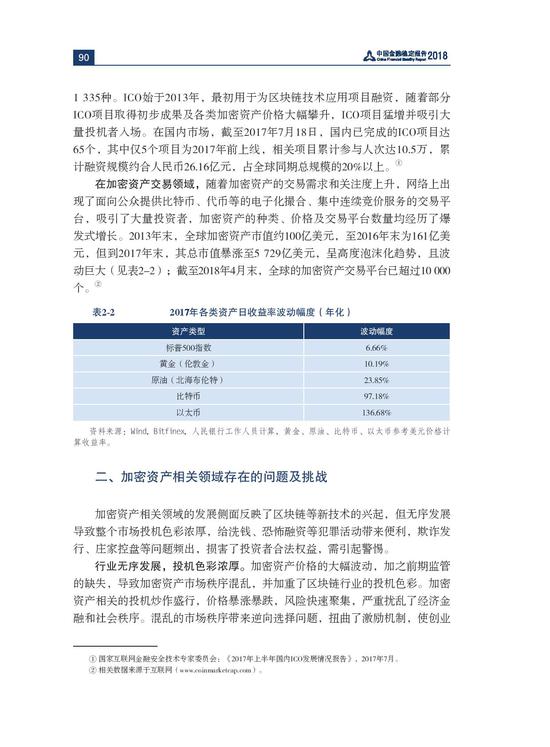 重磅！央行发布《中国金融稳定报告(2018)》，明确对ICO保持高压态势（全文+下载）