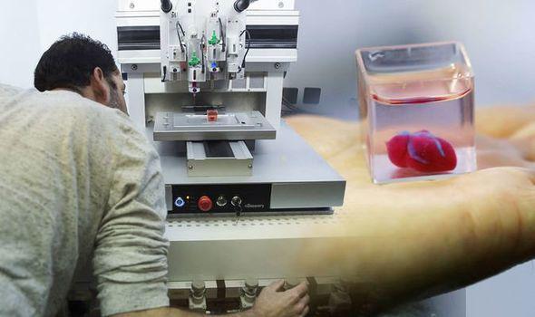 3D打印心脏技术获突破 科学家首次打印出细胞和血管